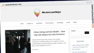 Publish Guest Post on wearelostboys.com