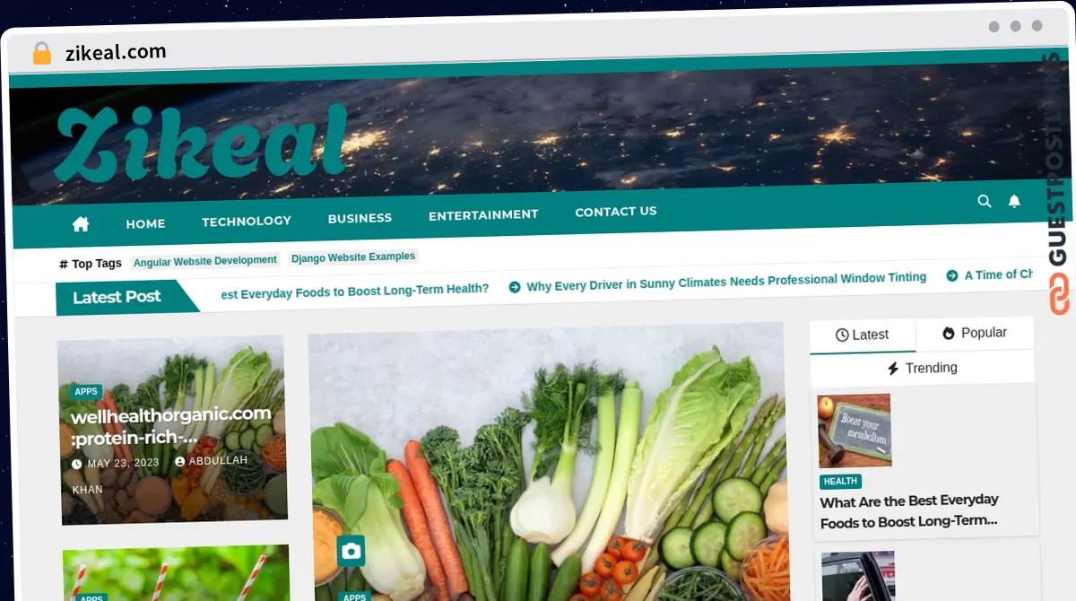 Publish Guest Post on zikeal.com