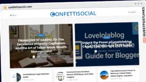 Publish Guest Post on confettisocial.com