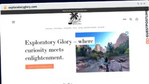Publish Guest Post on exploratoryglory.com
