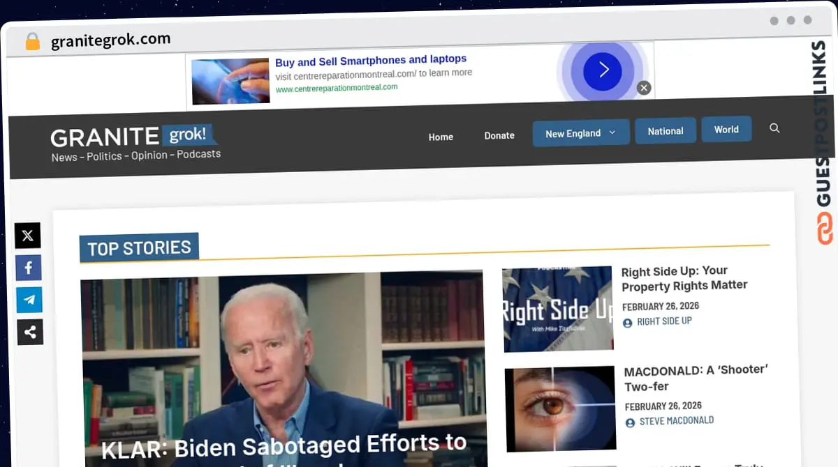 Publish Guest Post on granitegrok.com