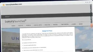 Publish Guest Post on luxurylaunches.com