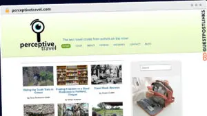 Publish Guest Post on perceptivetravel.com