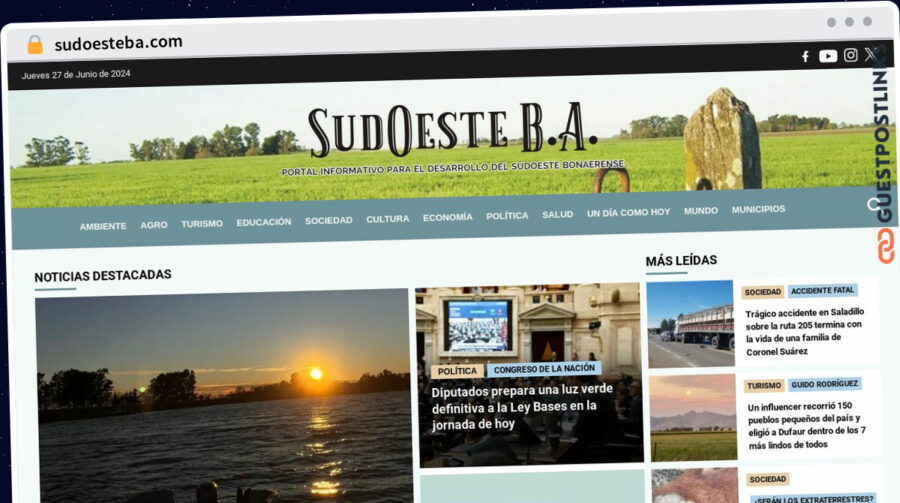 Publish Guest Post on sudoesteba.com