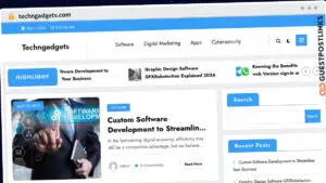 Publish Guest Post on techngadgets.com