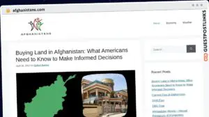 Publish Guest Post on afghanistans.com
