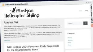 Publish Guest Post on alaskahelicopterskiing.com