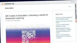 Publish Guest Post on arisesotex.org
