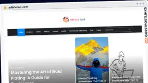 Publish Guest Post on articlecall.com