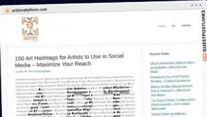 Publish Guest Post on artistrelieftree.com