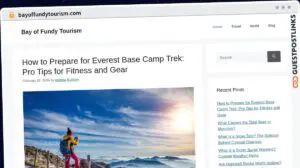 Publish Guest Post on bayoffundytourism.com