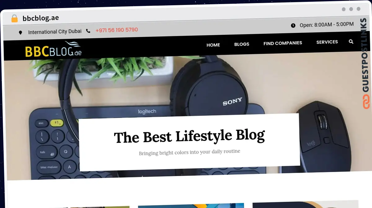 Publish Guest Post on bbcblog.ae