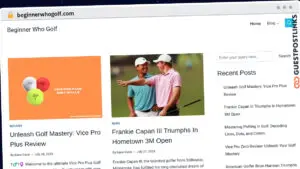 Publish Guest Post on beginnerwhogolf.com