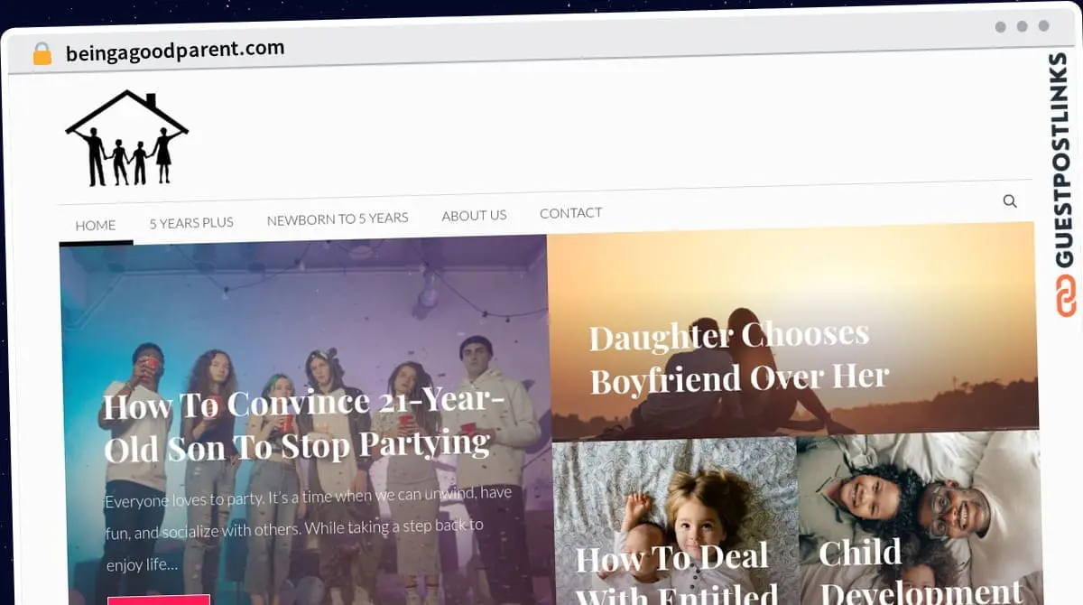 Publish Guest Post on beingagoodparent.com