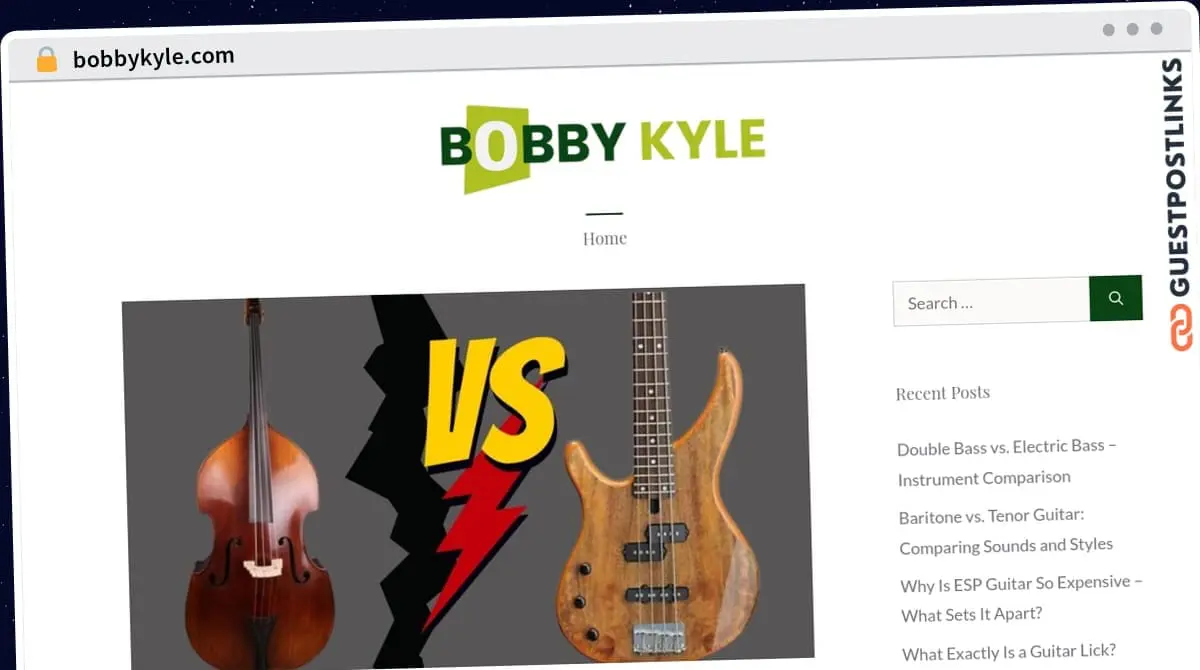 Publish Guest Post on bobbykyle.com