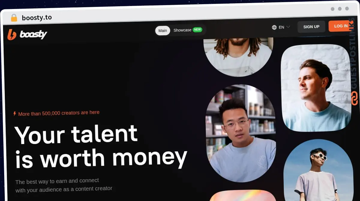 Publish Guest Post on boosty.to