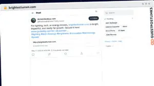 Publish Guest Post on brightestlumen.com