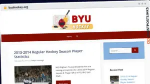 Publish Guest Post on byuhockey.org