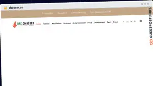 Publish Guest Post on chooser.ae