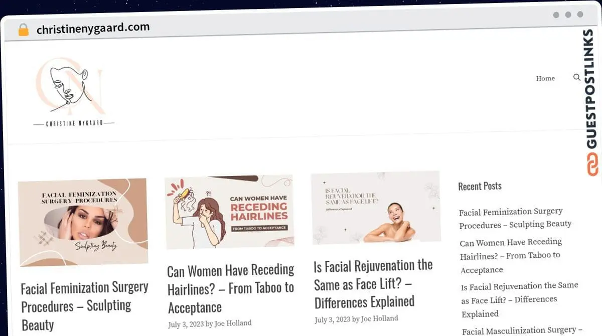 Publish Guest Post on christinenygaard.com