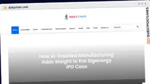 Publish Guest Post on dailychair.com