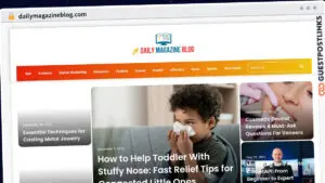 Publish Guest Post on dailymagazineblog.com