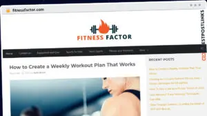 Publish Guest Post on fitnessfactor.com