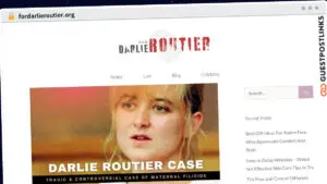 Publish Guest Post on fordarlieroutier.org