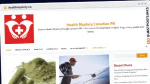 Publish Guest Post on healthmystery.ca