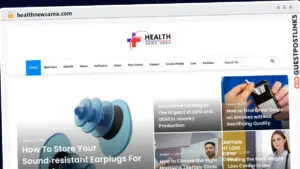 Publish Guest Post on healthnewsarea.com