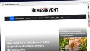 Publish Guest Post on homesinvent.com