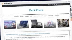 Publish Guest Post on kurtperez.de