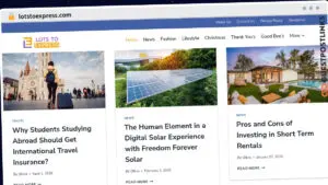 Publish Guest Post on lotstoexpress.com