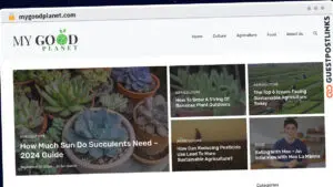 Publish Guest Post on mygoodplanet.com