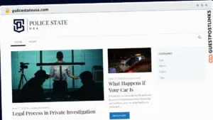 Publish Guest Post on policestateusa.com