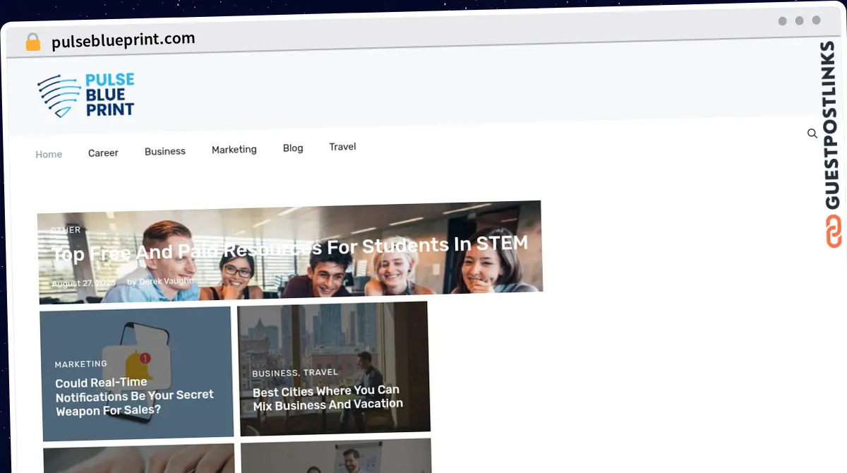 Publish Guest Post on pulseblueprint.com