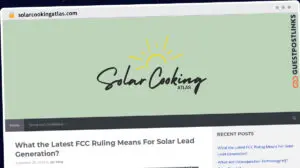 Publish Guest Post on solarcookingatlas.com