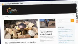 Publish Guest Post on solarequipmentworld.com