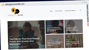 Publish Guest Post on talkingaboutsuicide.com