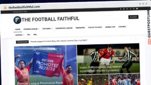 Publish Guest Post on thefootballfaithful.com