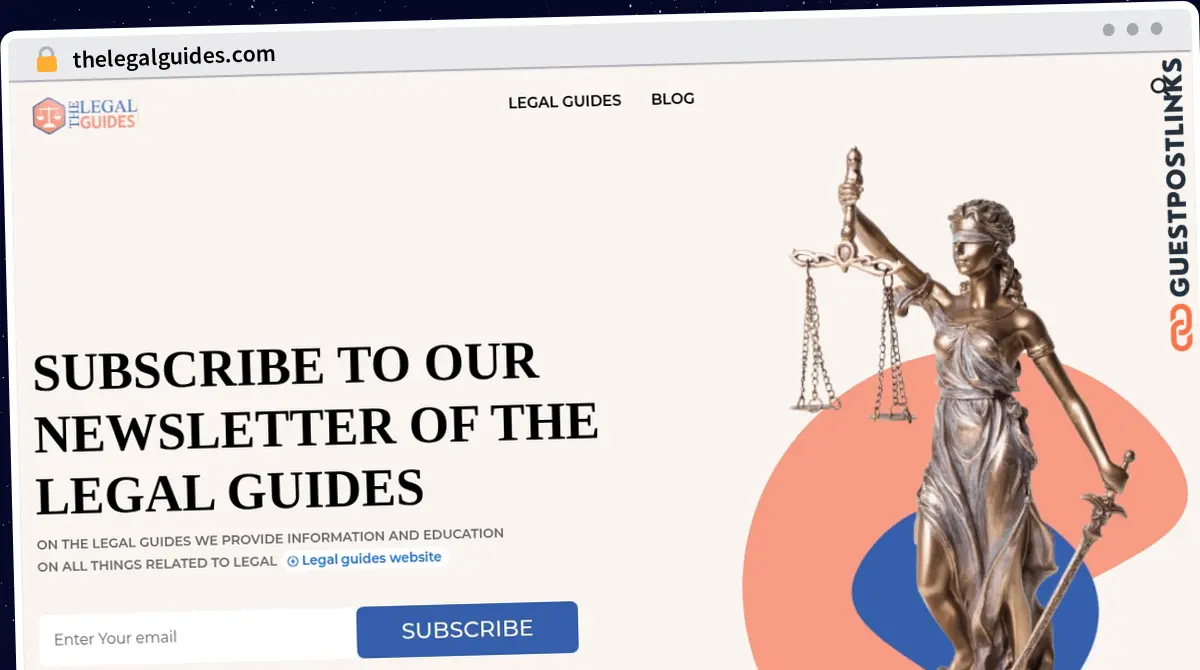 Publish Guest Post on thelegalguides.com