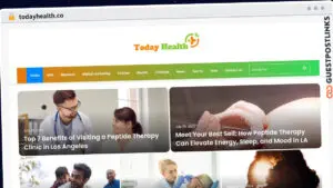 Publish Guest Post on todayhealth.co