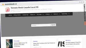 Publish Guest Post on torontobook.ca
