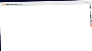 Publish Guest Post on uniquelastname.com