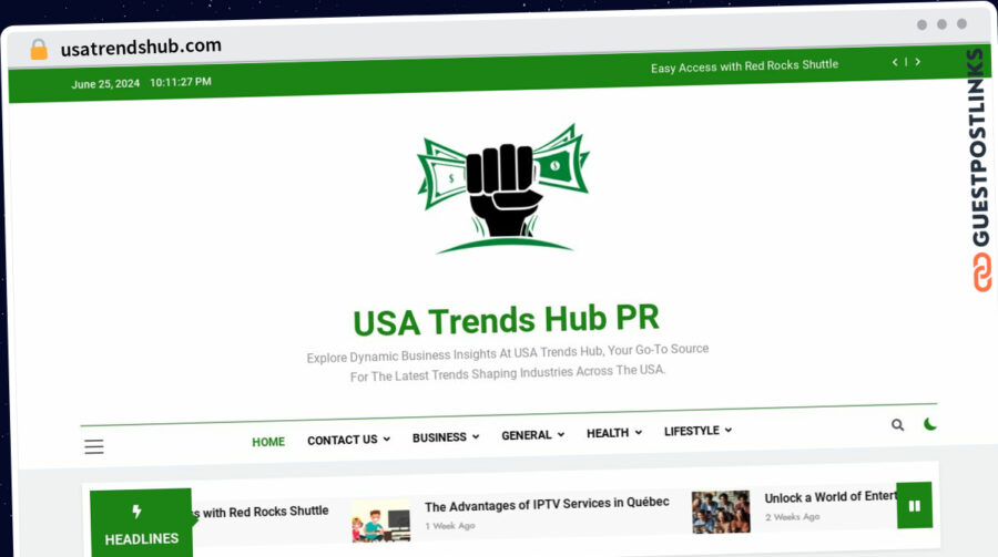 Publish Guest Post on usatrendshub.com