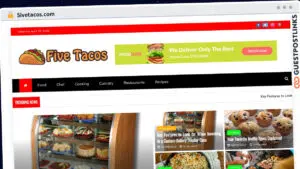 Publish Guest Post on 5ivetacos.com