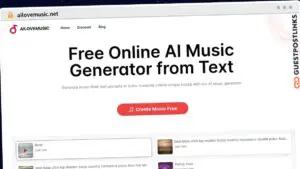 Publish Guest Post on ailovemusic.net