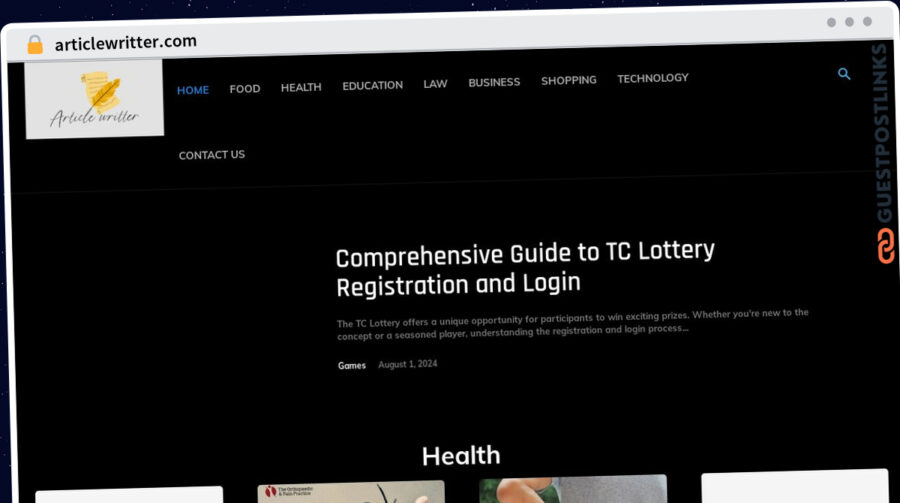 Publish Guest Post on articlewritter.com