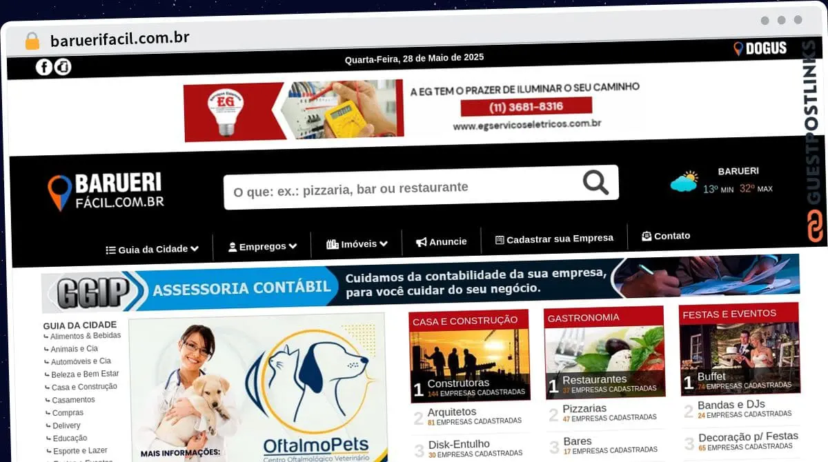 Publish Guest Post on baruerifacil.com.br