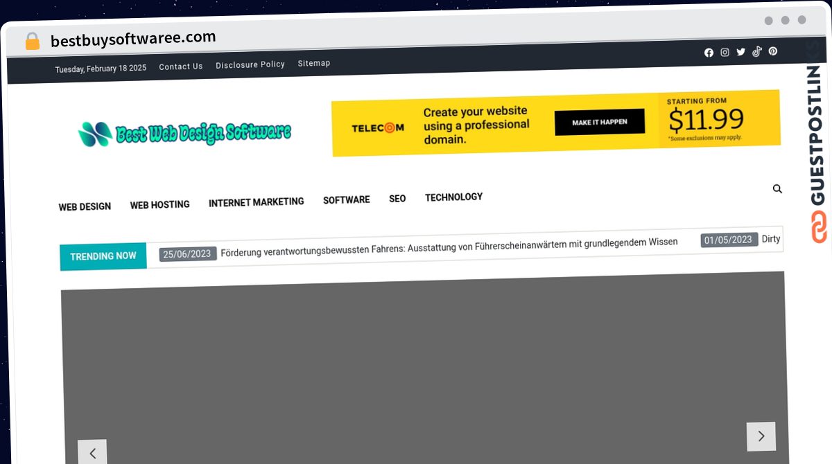 Publish Guest Post on bestbuysoftwaree.com